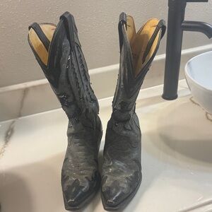 Women's Black Western Boots